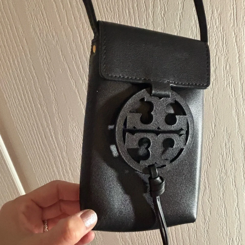 Tory Burch Miller Phone Crossbody, black - Picture 1 of 5
